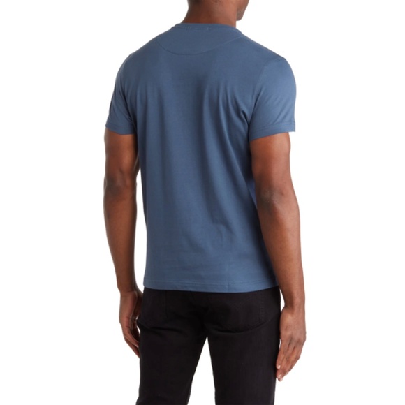 ROBERTO CAVALLI SNAKE GRAPHIC CREW NECK NAVY COTTON TEE. SIZE XL - Picture 2 of 7